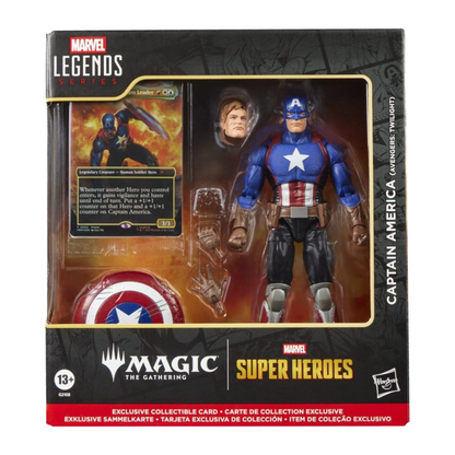 Marvel Legends Series – Captain America Avengers: Twilight (MTG x Marvel Super Heroes) Actionfigur 15 cm – Ansicht 4