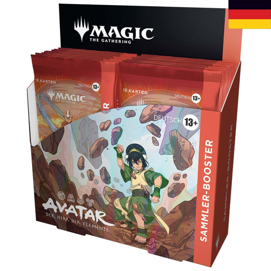 Magic the Gathering Avatar: Der Herr der Elemente: Collector Booster Display Deutsch