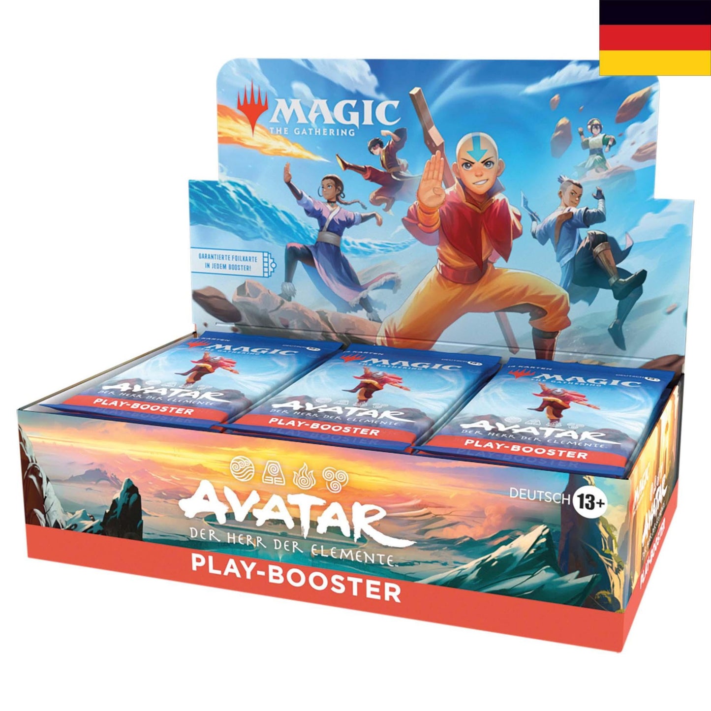 Magic the Gathering Avatar: Der Herr der Elemente: Play Booster Display (30) DE