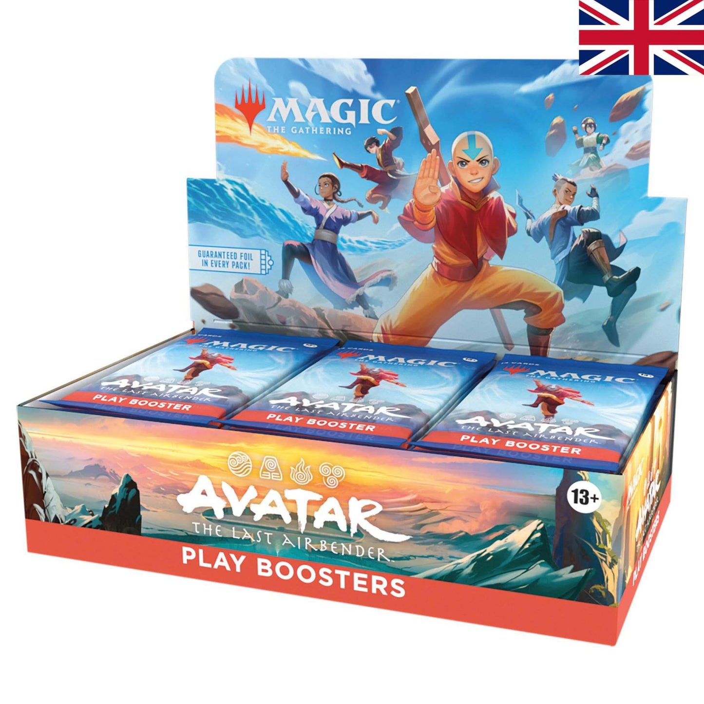 Magic the Gathering Avatar: Der Herr der Elemente: Play Booster Display (30) EN