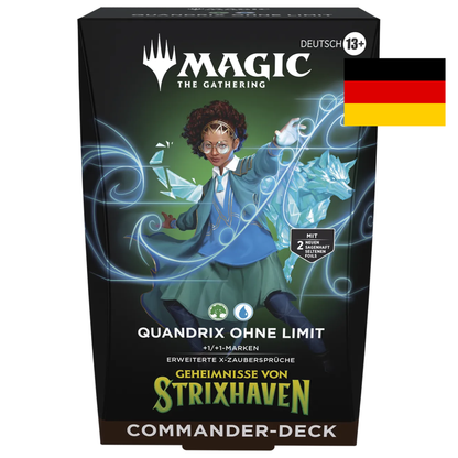 Magic the Gathering: Secrets of Strixhaven: Quandrix Unlimited Deutsch
