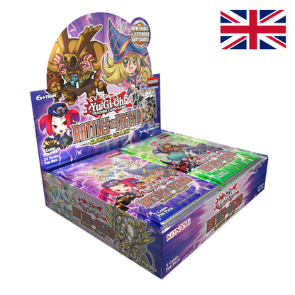Yu-Gi-Oh! Battles of Legend: Glorious Gallery Booster Display Englisch 1. Auflage