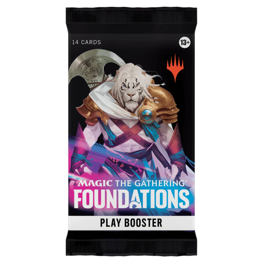 Magic: The Gathering – Grundstein / Foundations Sleeved Play Booster Pack – Englisch