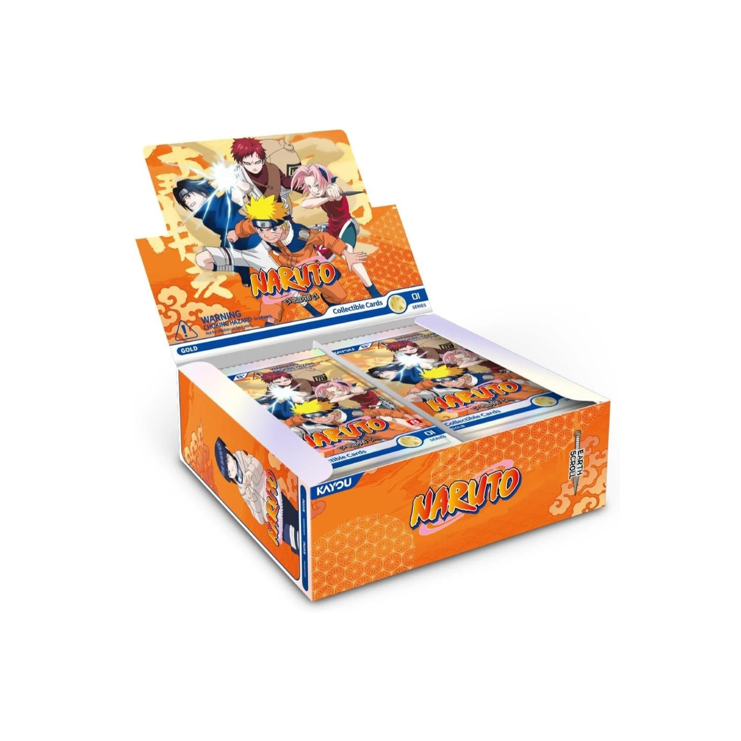 NARUTO - Smriti Collectible Cards - Earth Scroll - 001B - Foil-Display