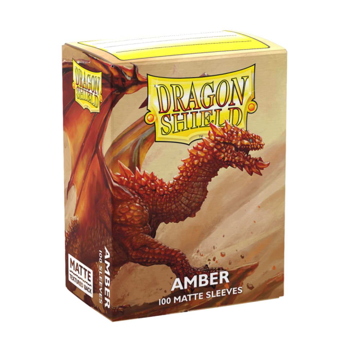 Dragon Shield Standard Sleeves – Amber Matte (100 Stück)