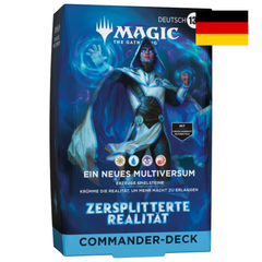 MTG Zersplitterte Realität Commander Deck – Ein neues Multiversum Deutsch