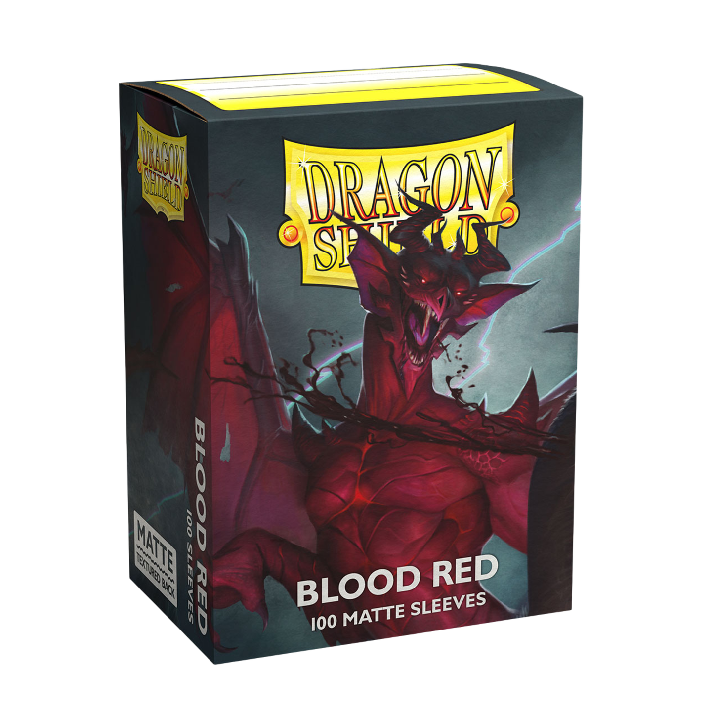 Dragon Shield Standard Sleeves – Blood Red Matte (100 Stück)