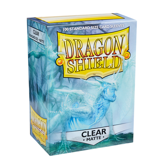 Dragon Shield Standard Sleeves – Clear Matte 100 Stück
