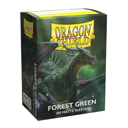 Dragon Shield Standard Sleeves – Forest Green Matte 100 Stück