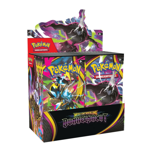 Pokemon Mega-Entwicklung Dunkelnacht Booster Display 36 Booster – Deutsch