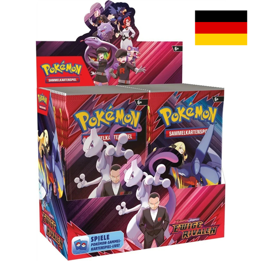 Pokémon Ewige Rivalen Display 36 Booster Box Deutsch NEU
