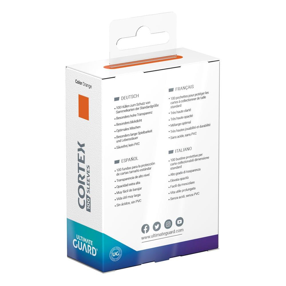 Ultimate Guard Cortex Sleeves (100) Standard Size Matte Orange