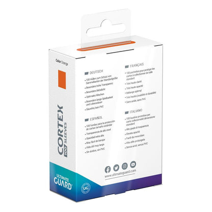 Ultimate Guard Cortex Sleeves (100) Standard Size Matte Orange