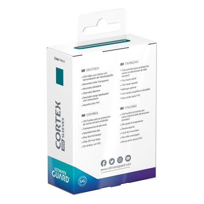 Ultimate Guard Cortex Sleeves (100) Standard Size Matte Petrol