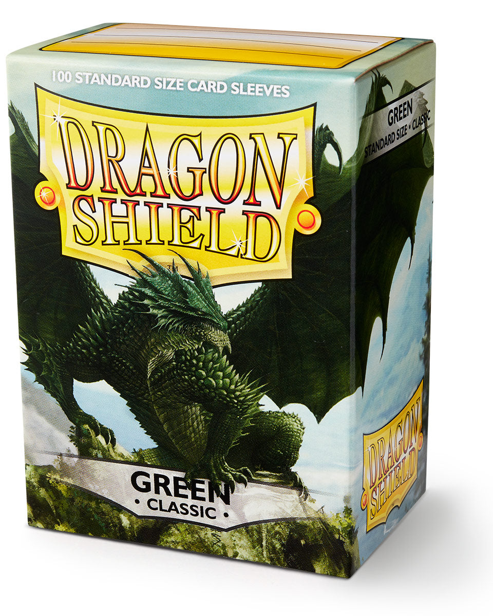 Dragon Shield Standard Sleeves – Green Classic 100 Stück