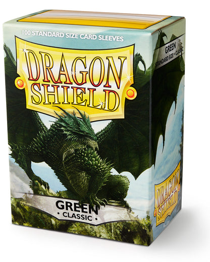 Dragon Shield Standard Sleeves – Green Classic 100 Stück
