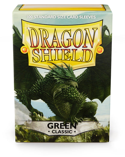 Dragon Shield Standard Sleeves – Green Classic 100 Stück