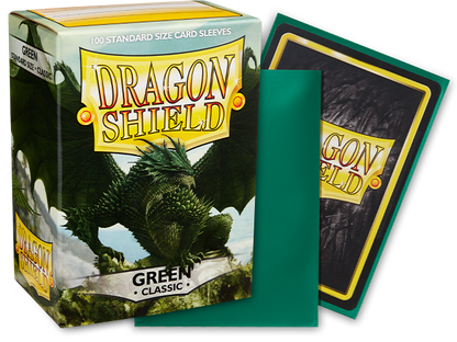 Dragon Shield Standard Sleeves – Green Classic 100 Stück