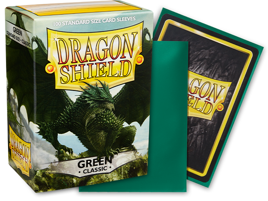 Dragon Shield Standard Sleeves – Green Classic 100 Stück