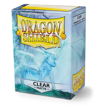 Dragon Shield Standard Sleeves – Clear Matte 100 Stück