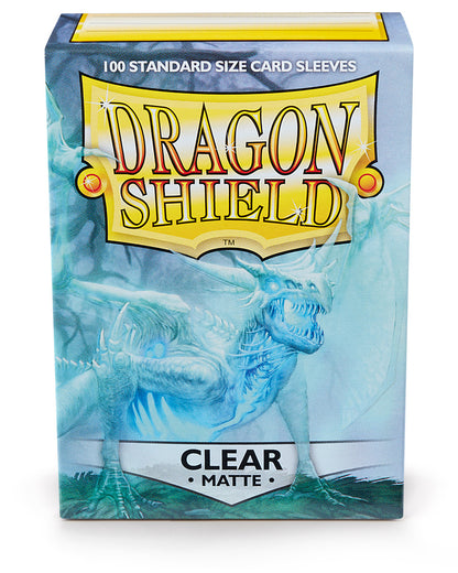 Dragon Shield Standard Sleeves – Clear Matte 100 Stück