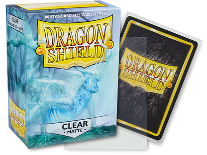 Dragon Shield Standard Sleeves – Clear Matte 100 Stück