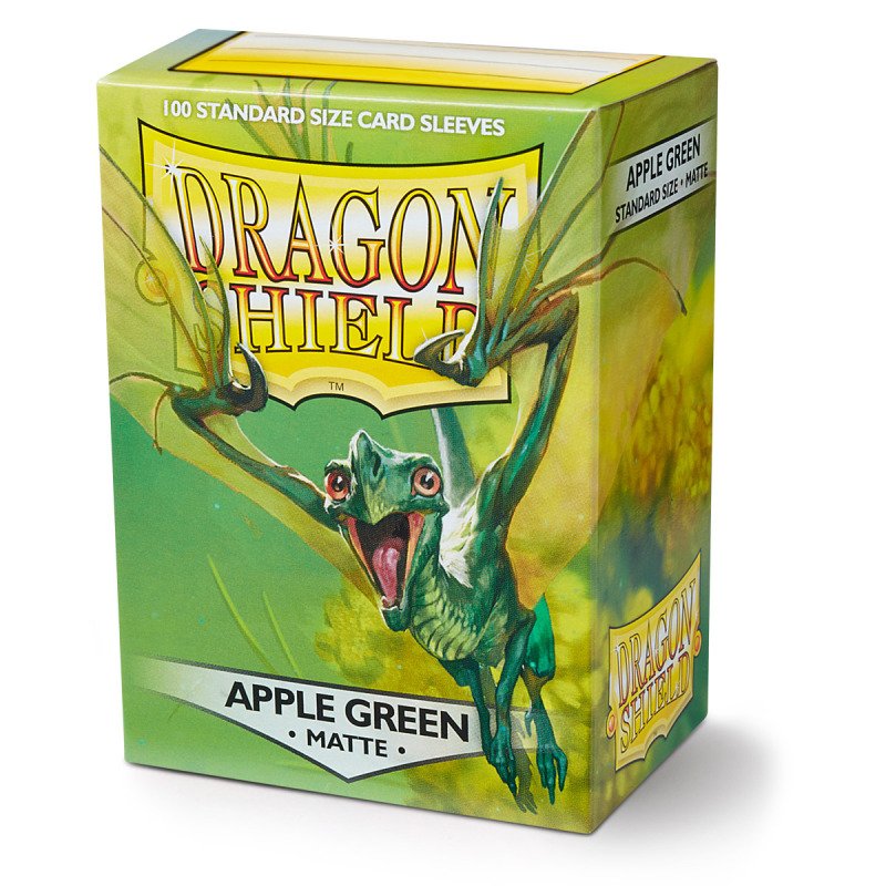 Dragon Shield Standard Sleeves – Apple Green Matte (100 Stück)