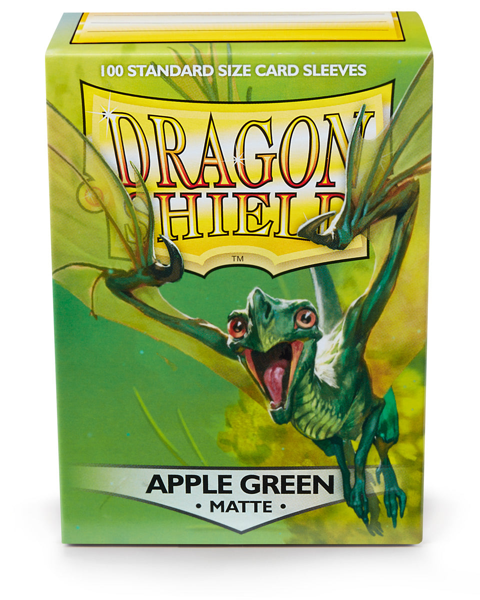 Dragon Shield Standard Sleeves – Apple Green Matte (100 Stück)