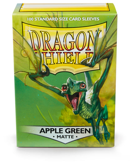 Dragon Shield Standard Sleeves – Apple Green Matte (100 Stück)