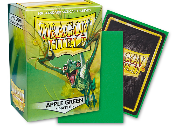 Dragon Shield Standard Sleeves – Apple Green Matte (100 Stück)