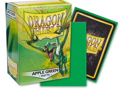 Dragon Shield Standard Sleeves – Apple Green Matte (100 Stück)
