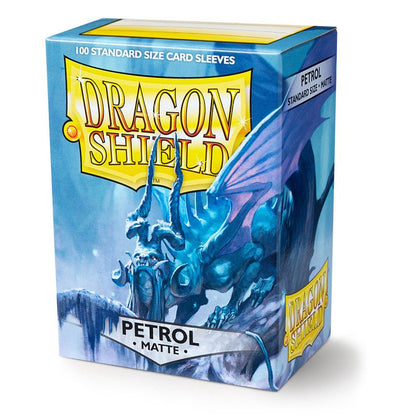Dragon Shield Standard Sleeves – Petrol Matte (100 Stück)