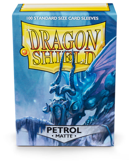 Dragon Shield Standard Sleeves – Petrol Matte (100 Stück)