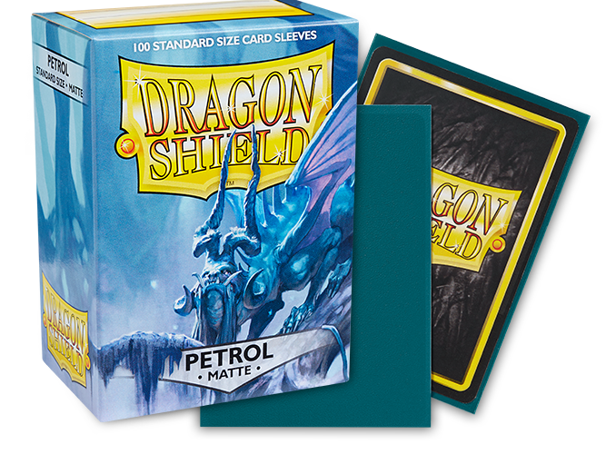 Dragon Shield Standard Sleeves – Petrol Matte (100 Stück)