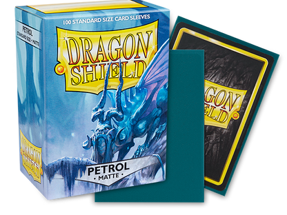 Dragon Shield Standard Sleeves – Petrol Matte (100 Stück)