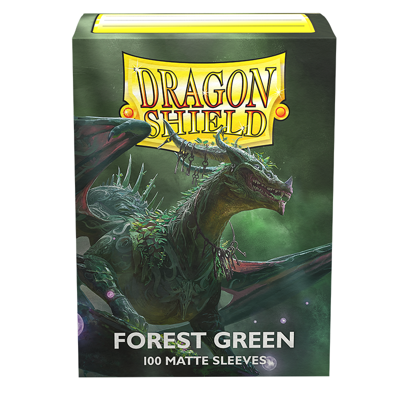 Dragon Shield Standard Sleeves – Forest Green Matte 100 Stück