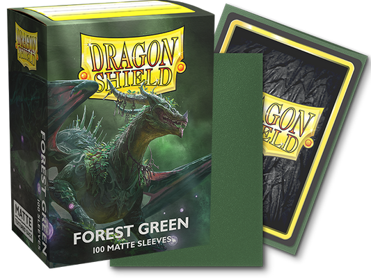 Dragon Shield Standard Sleeves – Forest Green Matte 100 Stück