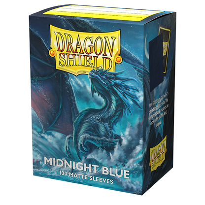 Dragon Shield Standard Sleeves – Midnight Blue Matte, 100 Stück