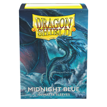 Dragon Shield Standard Sleeves – Midnight Blue Matte, 100 Stück