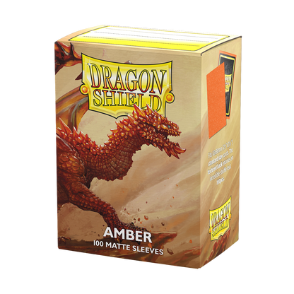 Dragon Shield Standard Sleeves – Amber Matte (100 Stück)