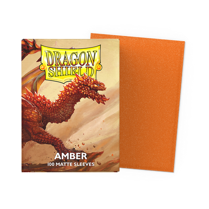 Dragon Shield Standard Sleeves – Amber Matte (100 Stück)