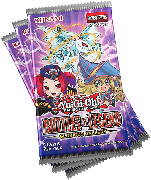 Yu-Gi-Oh! Battles of Legend: Glorious Gallery Booster Display Englisch 1. Auflage