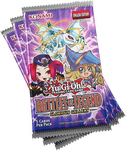 Yu-Gi-Oh! Battles of Legend: Glorious Gallery Booster Display Englisch 1. Auflage