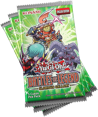 Yu-Gi-Oh! Battles of Legend: Glorious Gallery Booster Display Englisch 1. Auflage