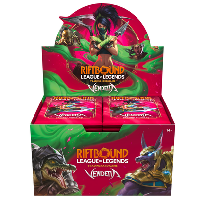 Riftbound League of Legends - Vendetta Booster Display (24 Boosters) Englisch