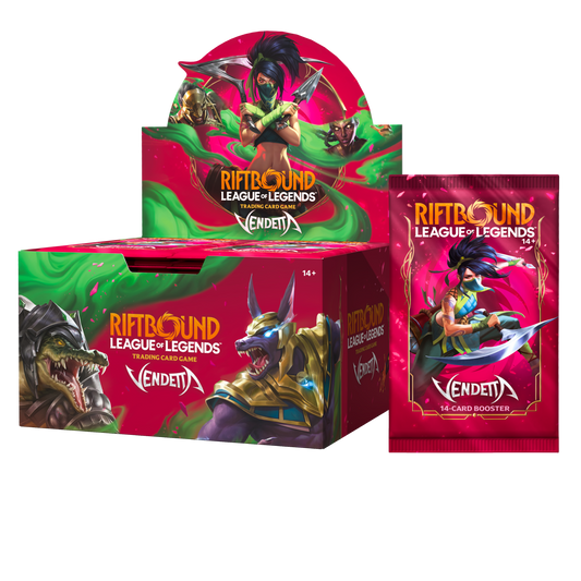 Riftbound League of Legends - Vendetta Booster Display (24 Boosters) Englisch