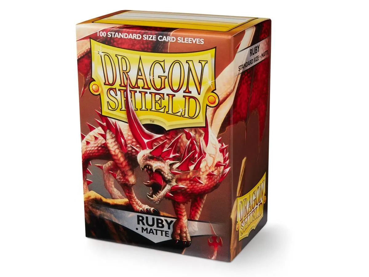 Dragon Shield Standard Sleeves – Ruby Matte (100 Stück)