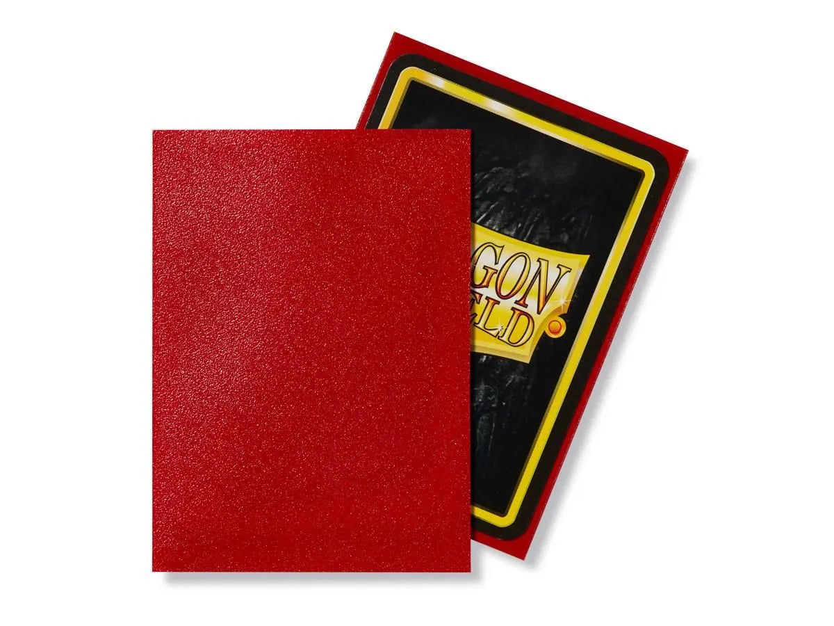 Dragon Shield Standard Sleeves – Ruby Matte (100 Stück)