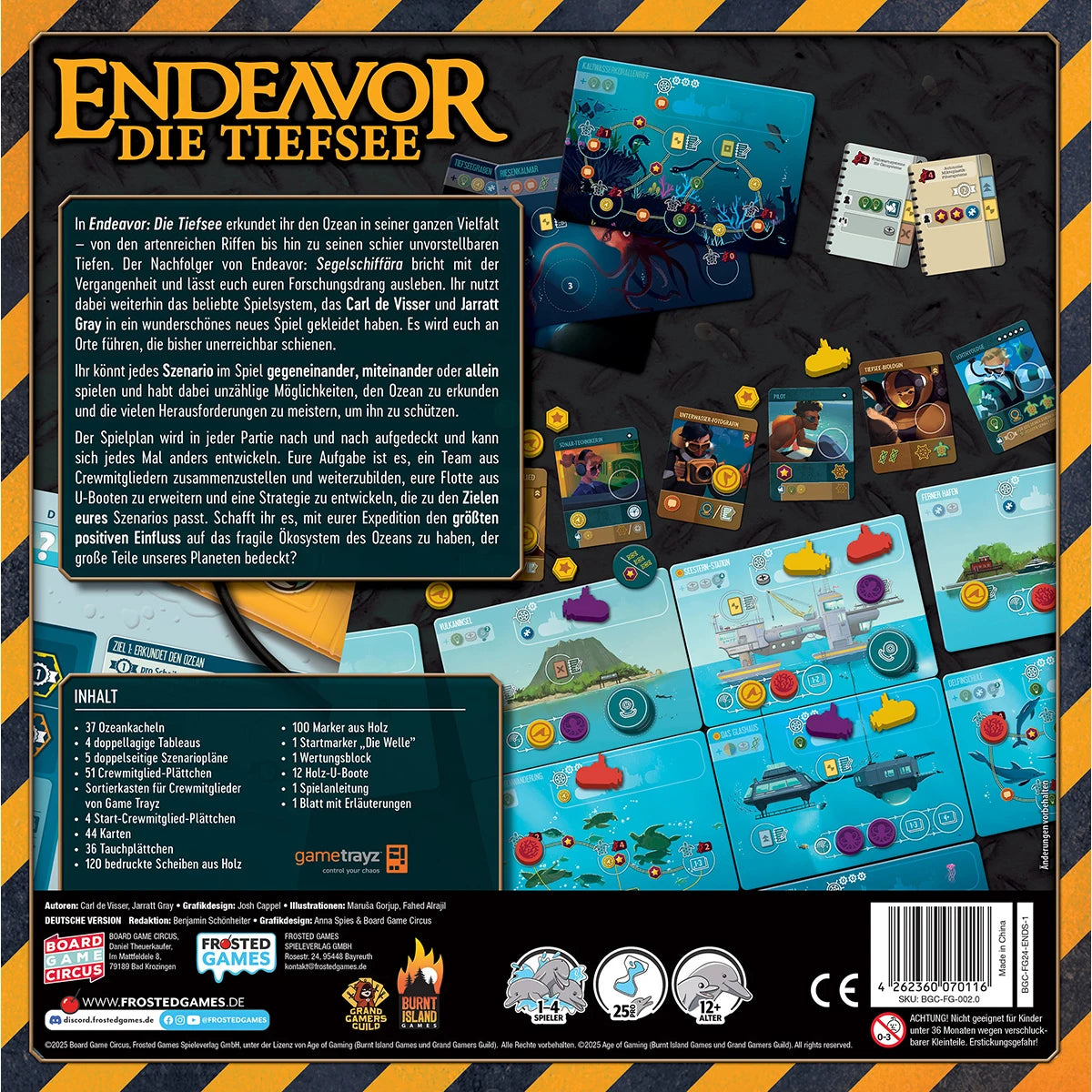 Endeavor: Die Tiefsee – Kennerspiel des Jahres 2025 | Brettspiel