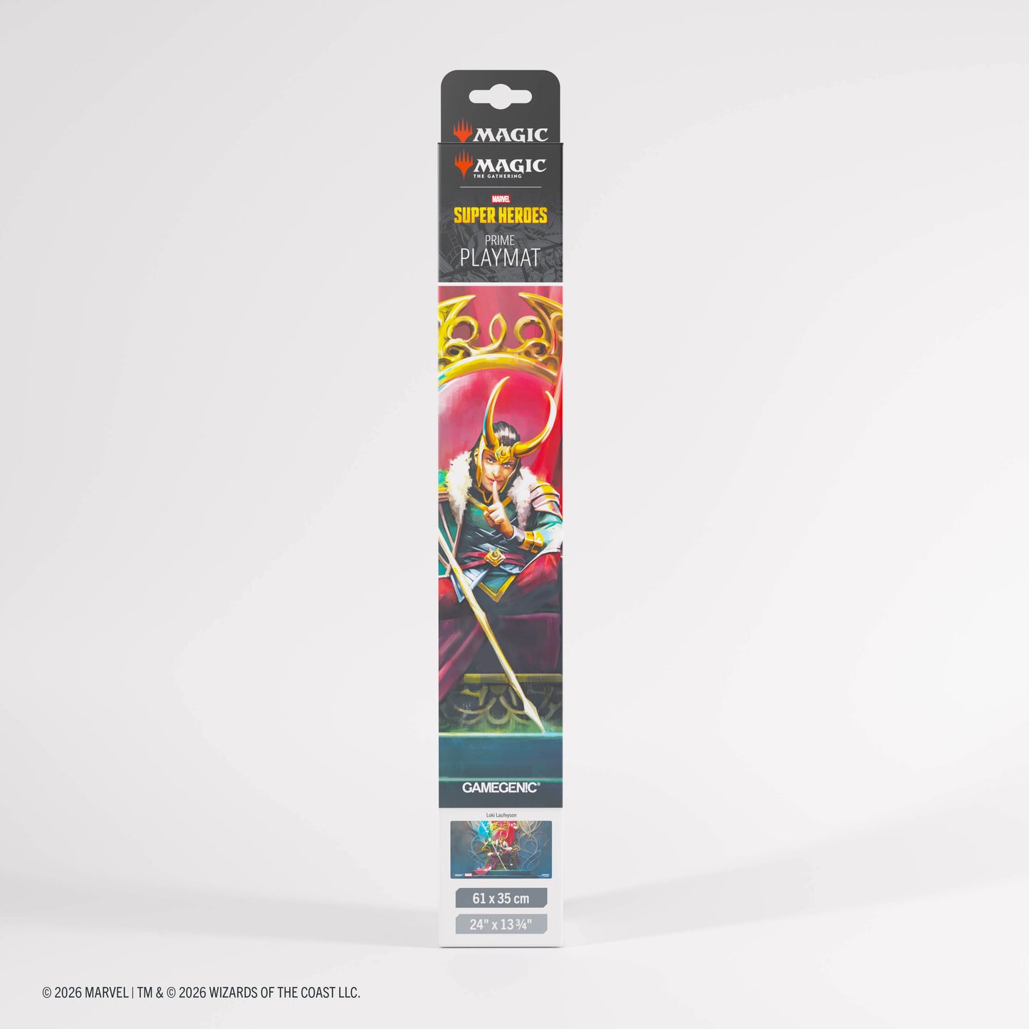 Gamegenic Prime Playmat – MTG Marvel Super Heroes Loki Laufeyson